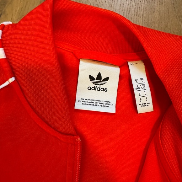 Adidas Originals Orange Track Jacket - Picture 2 of 4